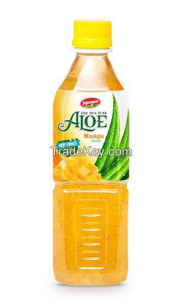 Fruit Juice Aloe Vera Drink With Mango Flavour