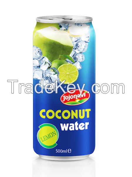 Lemon Flavour With Coconut Water In Aluminium Can