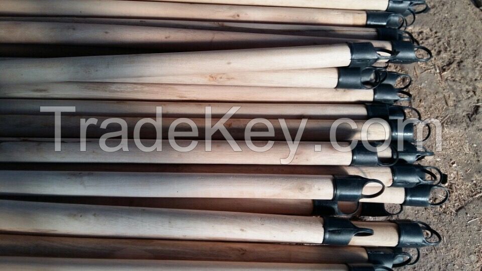 Wholesale factory price eco-friendly nature wooden broom handle