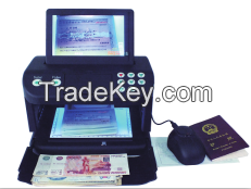 High-end multi-spectrum banknote detector