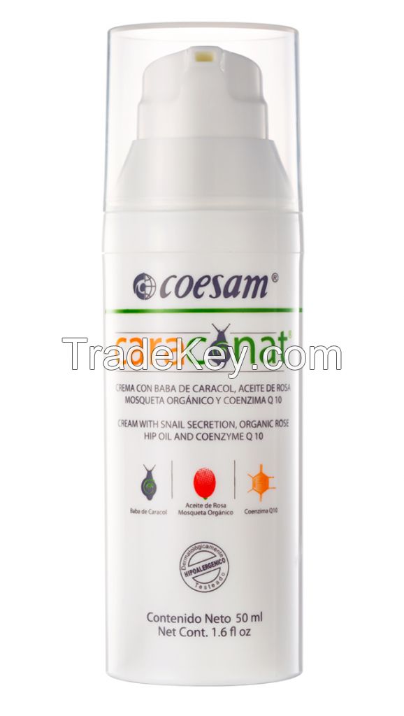 Caraconat Cream with Snail Saliva, Organic Rosehip Oil and Coenzyme Q