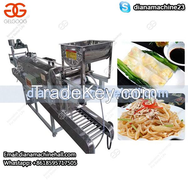 Automatic Flat Rice Noodle Maker Machine|Rice Noodles Making Machine for Sale