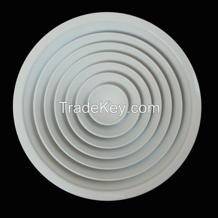 Hvac system aluminum round ceiling diffuser