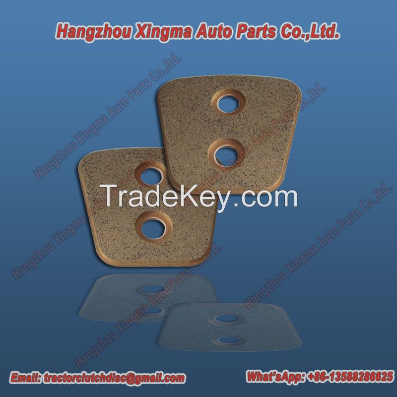 Sintered Metallic Materials Bronze Base Clutch Buttons