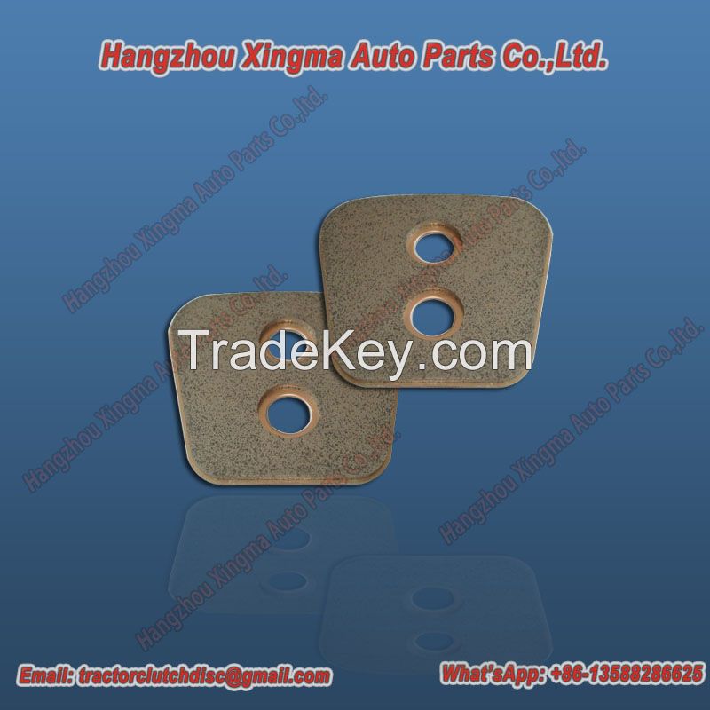 High Friction Properties Bronze Base Clutch Buttons