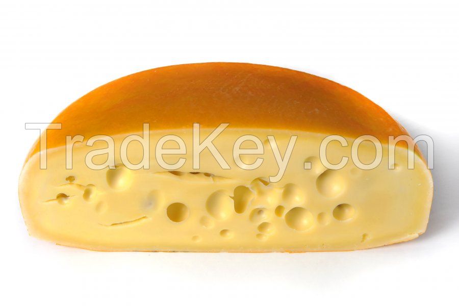 Maasdam cheese with holes 45+