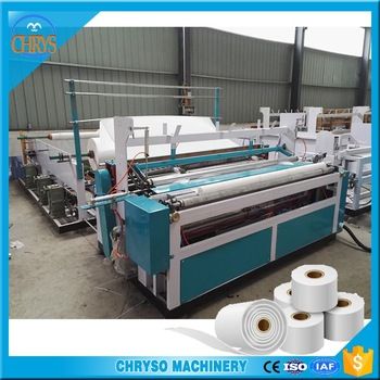 1575 toilet paper rewinding machine | Toilet roll making machines