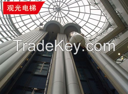 good quality and standard decoration for  panoramic elevator