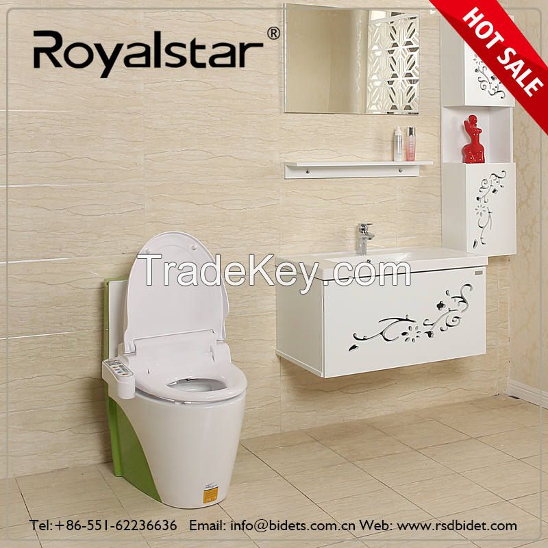 Heated toilet seat battery operated toilet seat cover Automatic Open-close Shattaf Bidet Toilet Seat CoverRSD3100