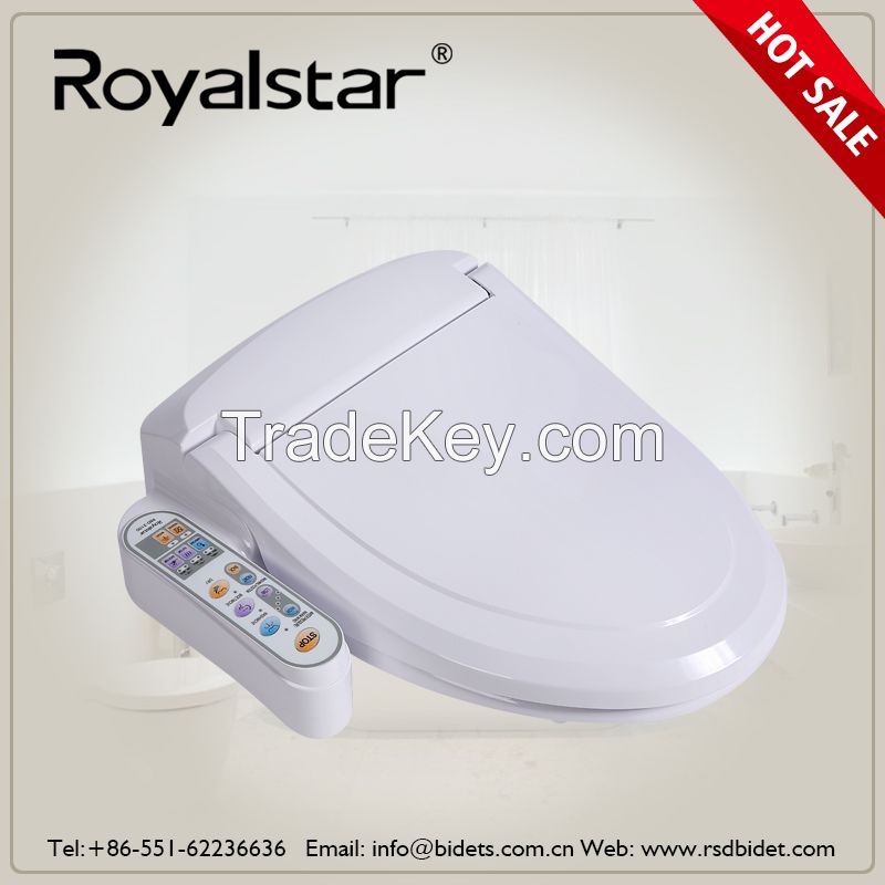 Heated toilet seat battery operated toilet seat cover Automatic Open-close Shattaf Bidet Toilet Seat CoverRSD3100