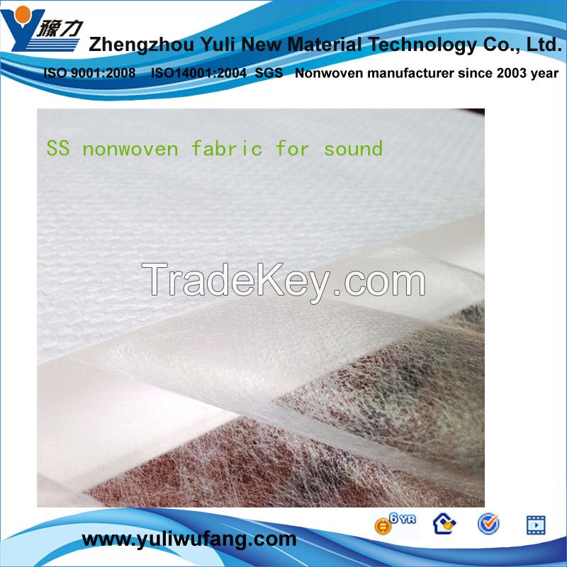 OEM spunbond nonwoven fabric SS for core wrap layer for baby (YL-SSQS)