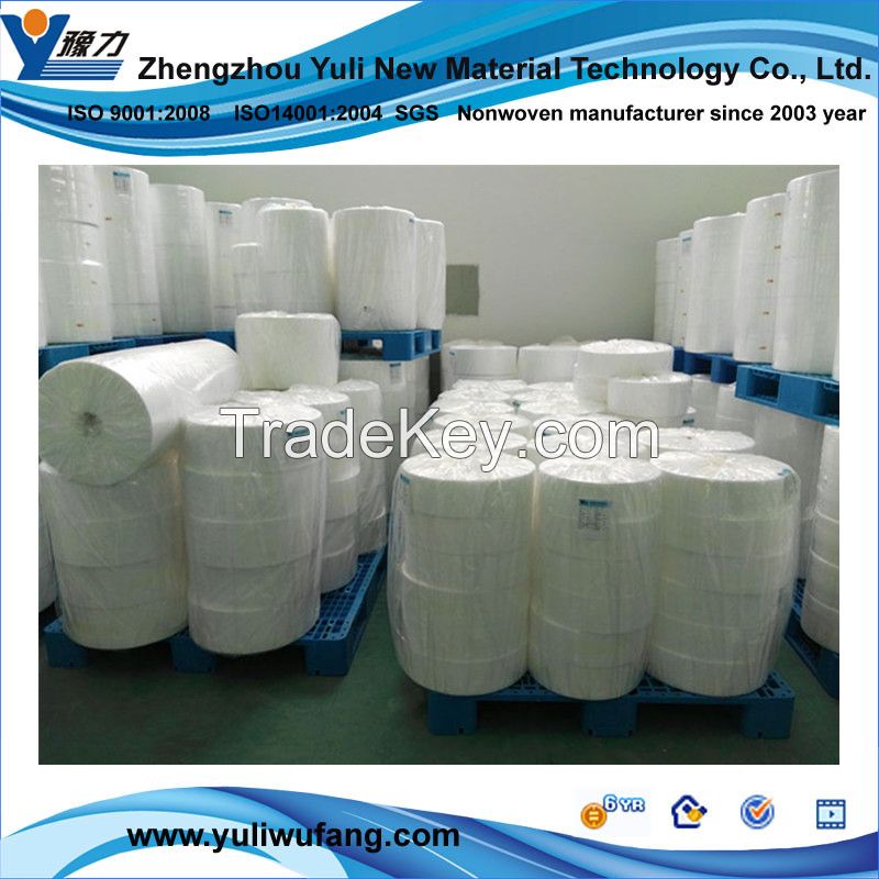 hydrophilic SS spunbond nonwoven fabric for top sheet of baby diaper