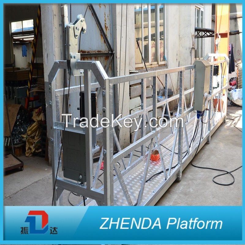 Fully Stocked ZLP630 HOT GALVANIZED Working Lifting Platform