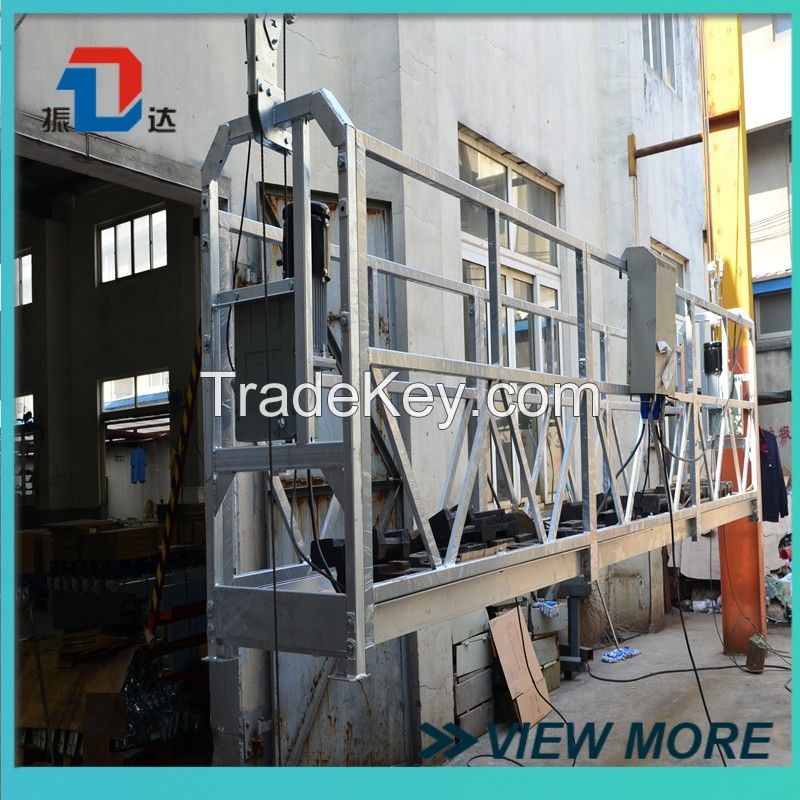 Hot Sale ZLP630 Working Suspended Platform Aluminum Platform