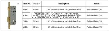 Euro Mortise Lock 8500 - Lock Case (Lock Body)