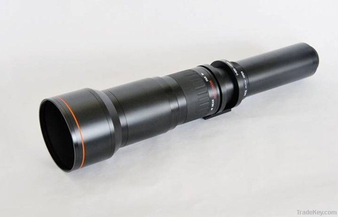 High Definition 650-1300mm Black Color Camera Lenses Zoom Lenses