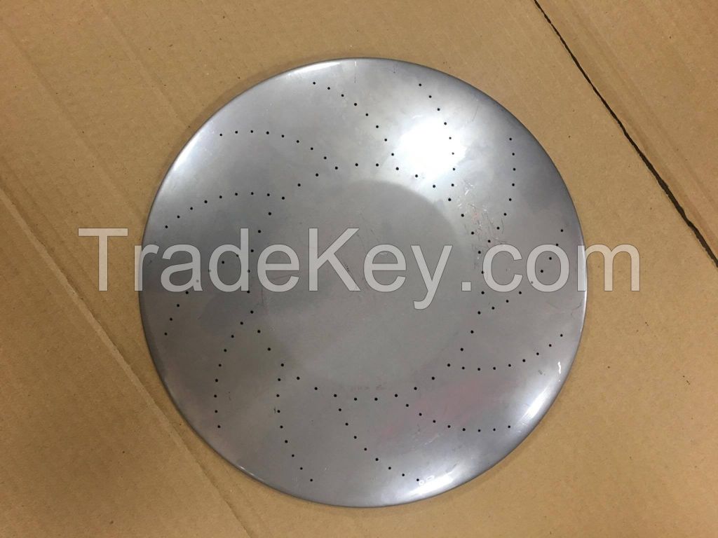 Round stainless steel burner