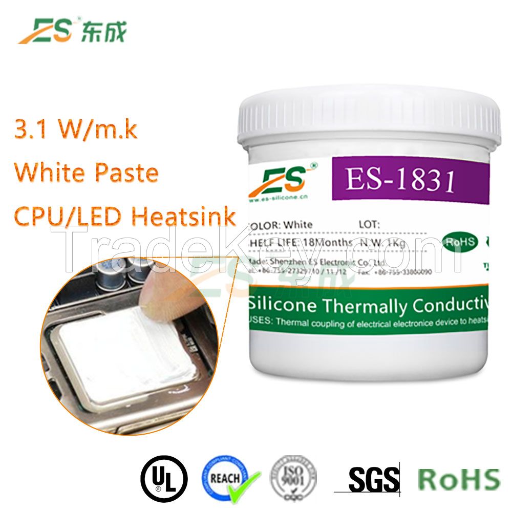 Electronic grade 3.0W/m.k silicone thermal grease/paste for LED/CPU