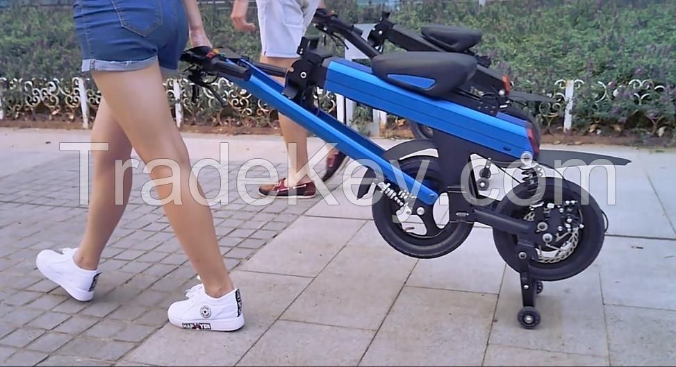 2 wheel electric scooter 36v 250w electric bike electric folding bike