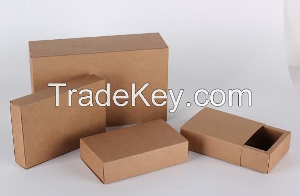 high quality printed packaging drawer style paper boxes