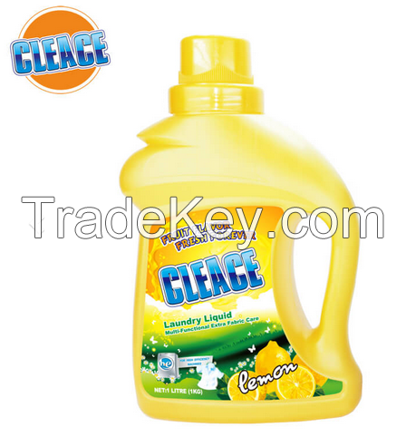 Laundry Liquid Multi-Functional Lemon Perfumed 1kg CLEACE