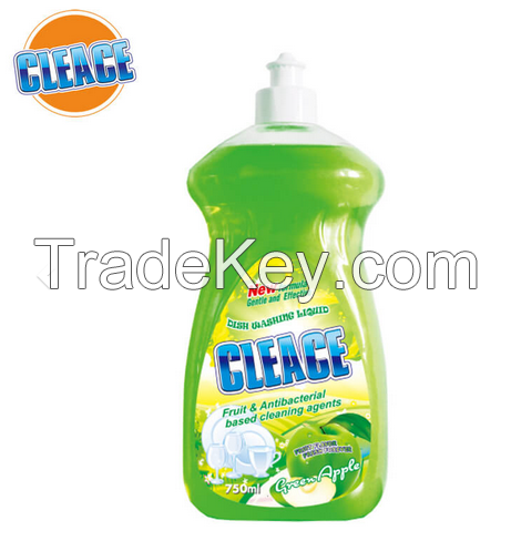  Dish Washing Liquid Green Apple Regular 750g CLEACE