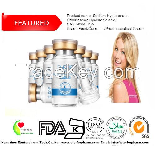 Sodium Hyaluronate (HA) Food Cosmetic Medicine Grade