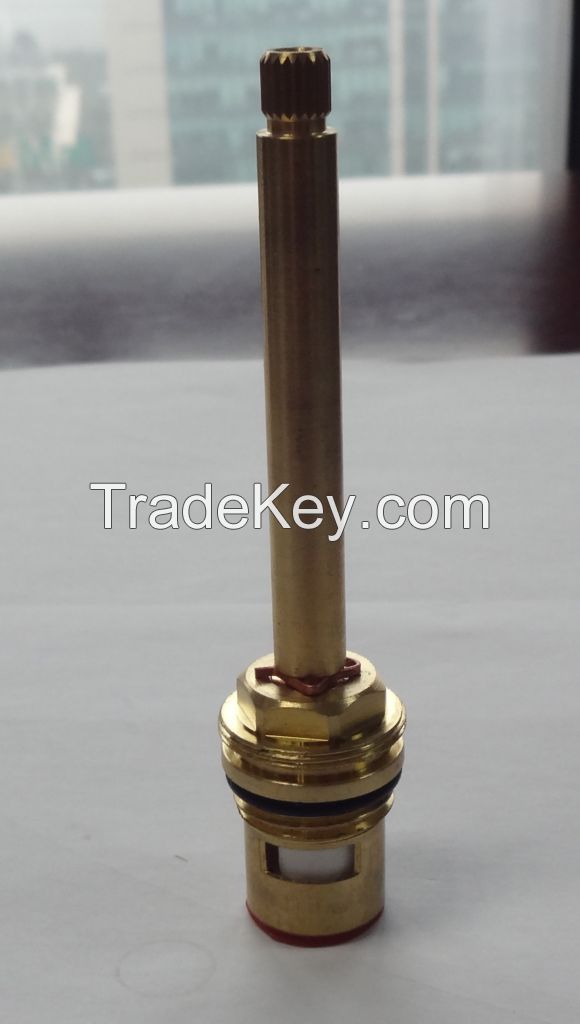 Ceramic Long Brass Valve Cartridge Stop Valve