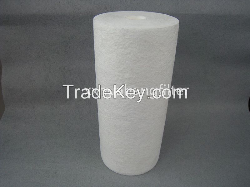 pp melt blown sediment water filter cartridge