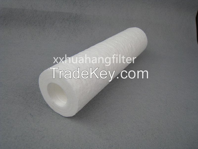 pp melt blown sediment water filter cartridge