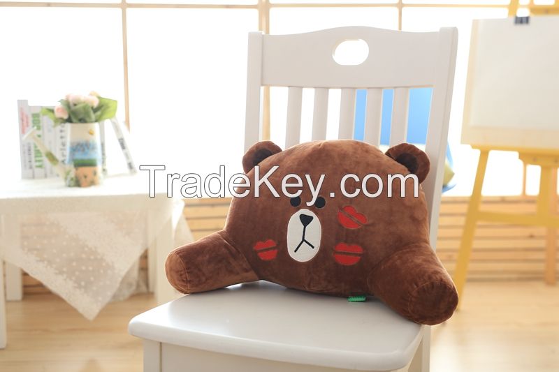 Cute plush toys plush cushion