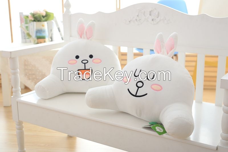 Cute plush toys plush cushion