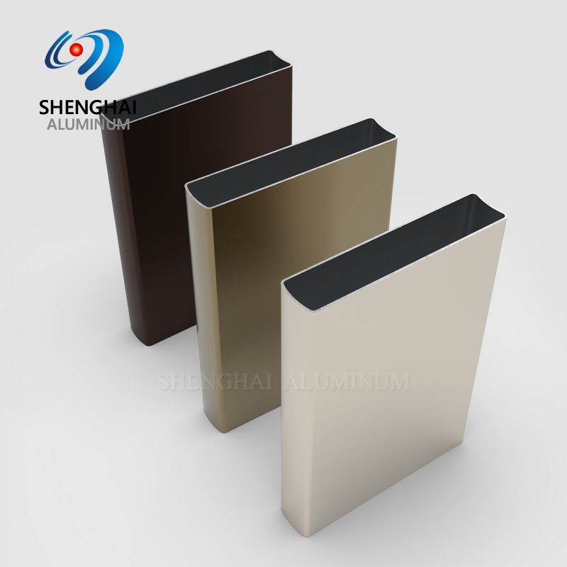 ALUMINIUM in Stock Aluminum Profile For Kitchen Cabinet Aluminium Frame Sliding Wardrobe Door Frame 