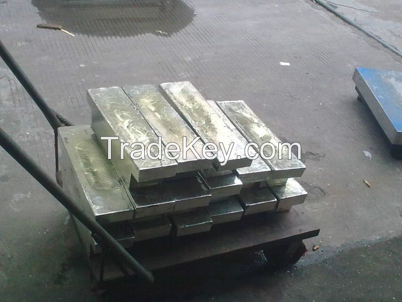 High purity Sn 99.99% /99.95%/99.9% Tin Ingot