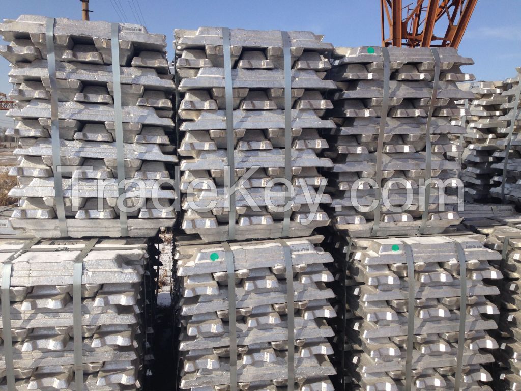 sale aluminum ingot 99.7 purity Aluminium ingot A7 99.7 primary aluminium ingot 99.7% 99.9% 99.5%