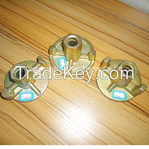 Formwork accessories wing nut tie nut round nut for 15mm/17mm