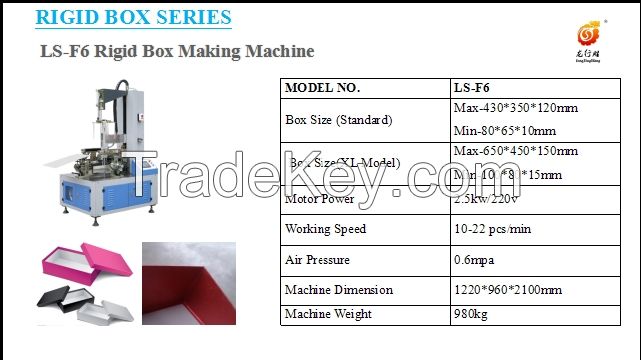 Semi - Automatic Box Making Machine For Candy Box