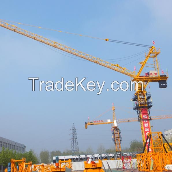 Hongda Tielishi Luffing Jib Tower Cranes QTD