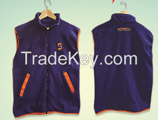 Branded Unisex Zip-Up Fleece Jacket