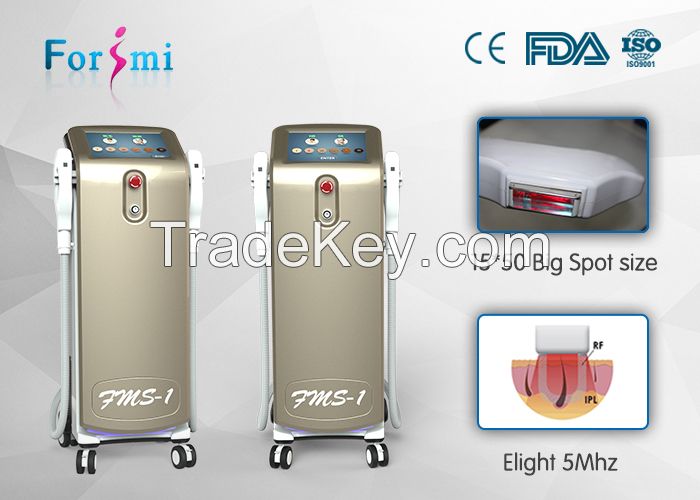 CE approved shr ipl elight hair removal for beauty spa