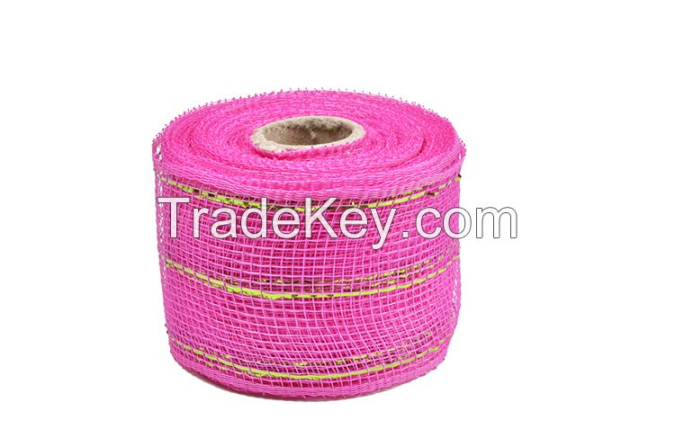 2.5"*10y dark pink apple green strip metal wire mesh for 20C04M32R2-5