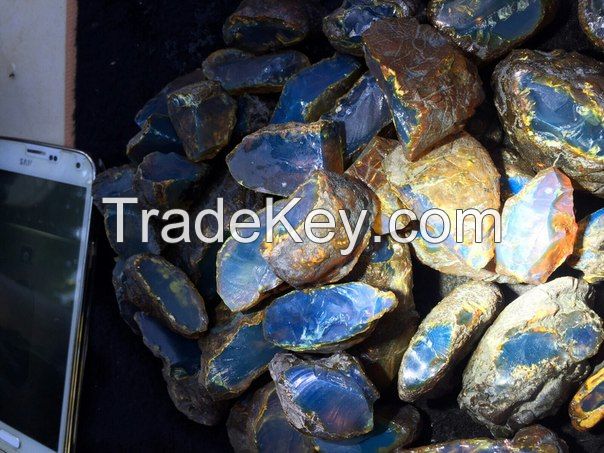 Blue amber ( Sample Available )