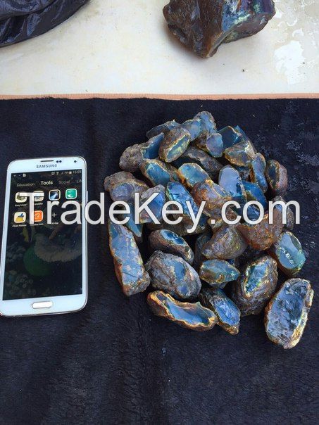 Blue amber ( Sample Available )