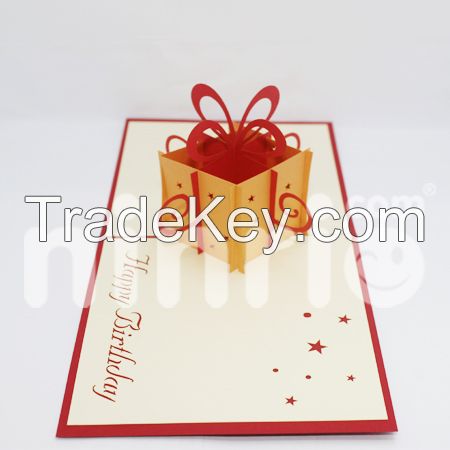 Gift box 3d pop-up card