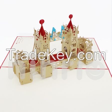 Tower bridge 3d pop-up card