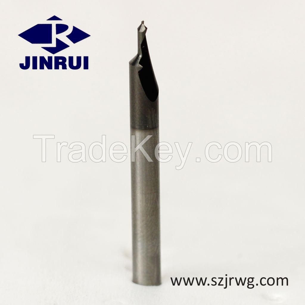 CNC One Flute Spiral Solid Carbide End Mill/Step Engraving Bits/Customized Router Bits