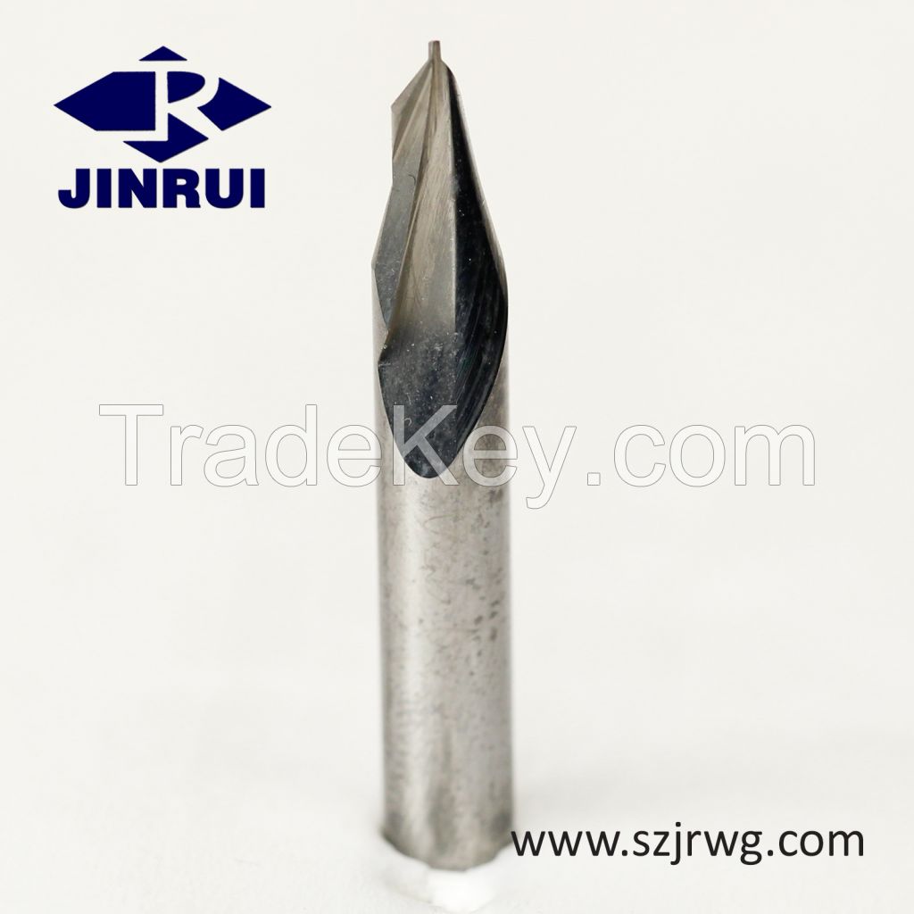 CNC One Flute Spiral Solid Carbide End Mill/Step Engraving Bits/Customized Router Bits