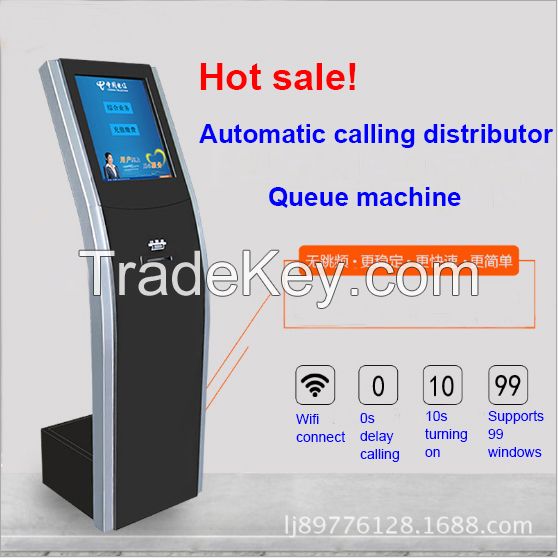 17" Wireless Hospital / Bank Electronic Queue Management System