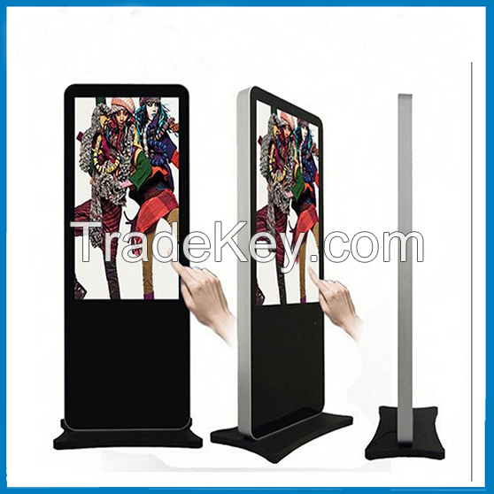 Shopping mall / Office building / hotel Digital Signage Advertisting Player, Foor Stand Advertising Display Kiosk