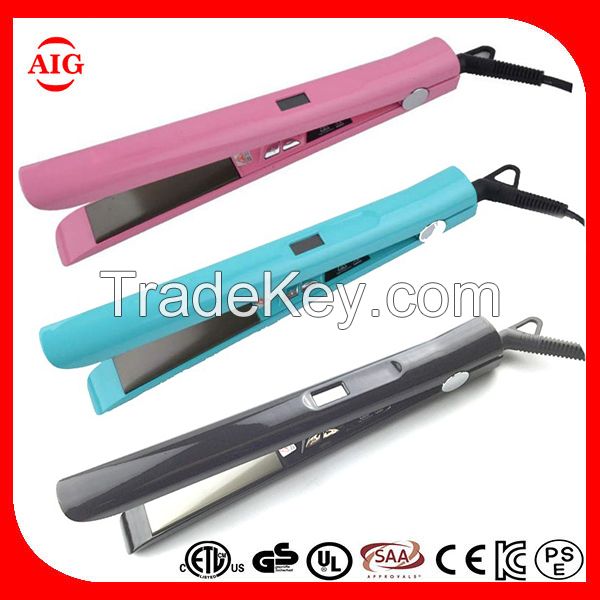 Professional Fast Heating Titanium Flat Iron Hair Straightener